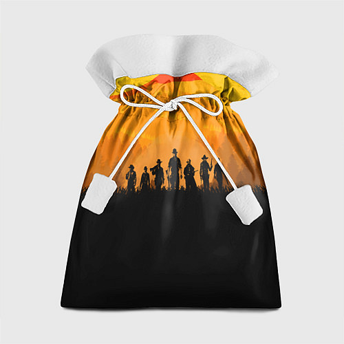 Подарочный мешок Red Dead Redemption: Orange Sun / 3D-принт – фото 1