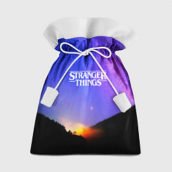 Мешок для подарков Stranger Things: Space Rising, цвет: 3D-принт