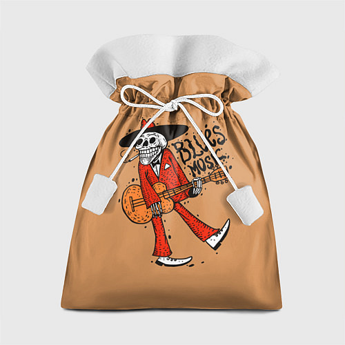 Подарочный мешок Blues Music / 3D-принт – фото 1