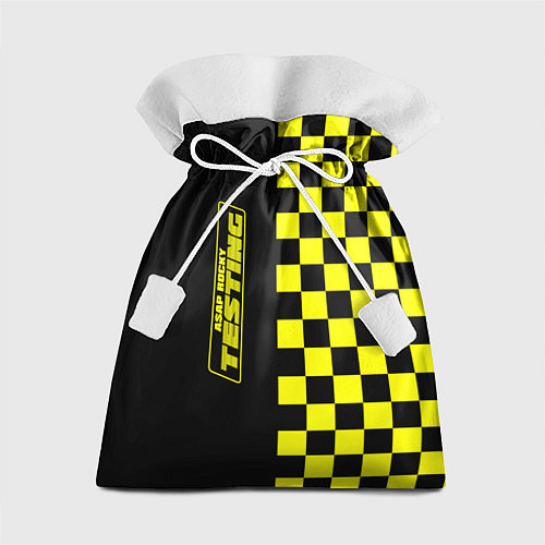 Подарочный мешок Testing ASAP Rocky: Yellow Grid / 3D-принт – фото 1