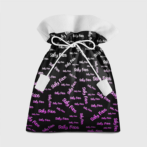 Подарочный мешок Sally Face: Violet Pattern / 3D-принт – фото 1