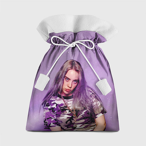 Подарочный мешок Billie Eilish: Violet Fashion / 3D-принт – фото 1