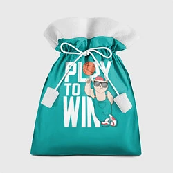 Мешок для подарков Play to win, цвет: 3D-принт