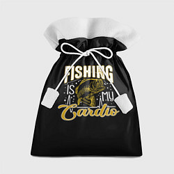 Подарочный мешок Fishing is my Cardio