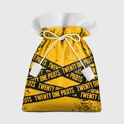 Мешок для подарков 21 Pilots: Yellow Levitate, цвет: 3D-принт