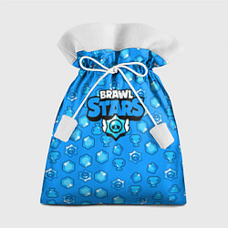 Мешок для подарков Brawl Stars: Blue Team, цвет: 3D-принт