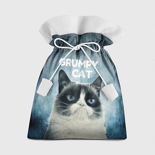 Подарочный мешок Grumpy Cat / 3D-принт – фото 1