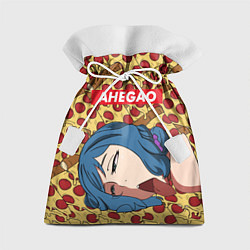 Мешок для подарков AHEGAO PIZZA, цвет: 3D-принт