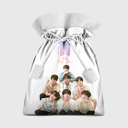 Мешок для подарков Take love BTS, цвет: 3D-принт
