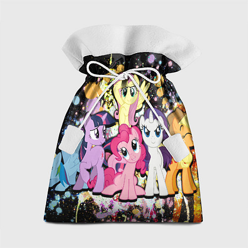 Подарочный мешок My little pony band / 3D-принт – фото 1