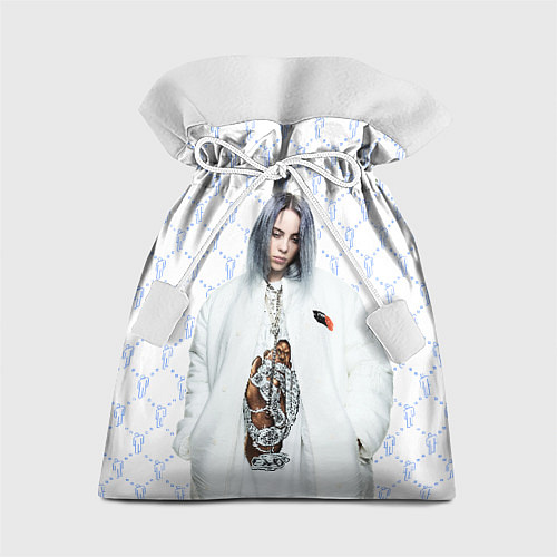 Подарочный мешок BILLIE EILISH: White Fashion / 3D-принт – фото 1