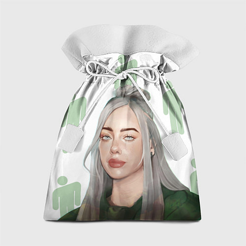 Подарочный мешок Billie Eilish / 3D-принт – фото 1