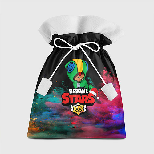 Подарочный мешок BRAWL STARS LEON / 3D-принт – фото 1