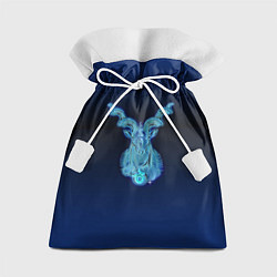 Мешок для подарков Знаки Зодиака Козерог, цвет: 3D-принт