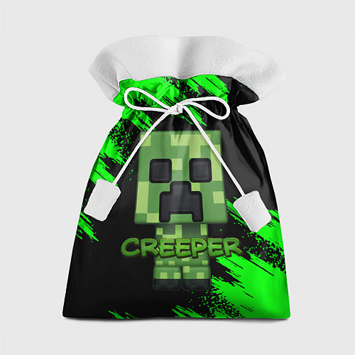 Подарочный мешок MINECRAFT CREEPER / 3D-принт – фото 1