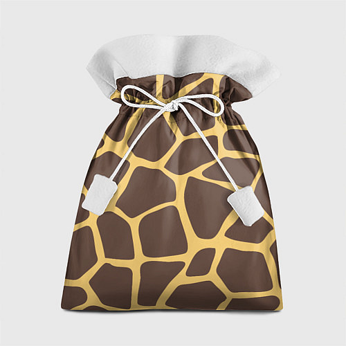 Подарочный мешок Окрас жирафа / 3D-принт – фото 1
