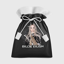 Мешок для подарков BILLIE EILISH, цвет: 3D-принт