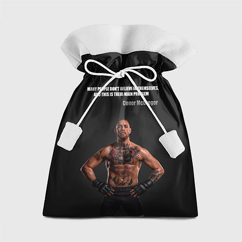 Подарочный мешок Conor McGregor: Motivation / 3D-принт – фото 1