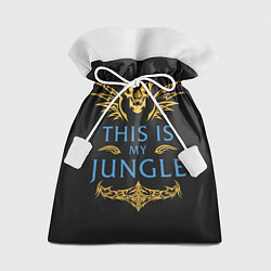 Мешок для подарков This is my Jungle, цвет: 3D-принт