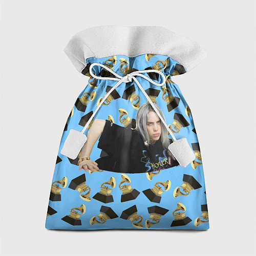 Подарочный мешок Billie Eilish Grammy / 3D-принт – фото 1