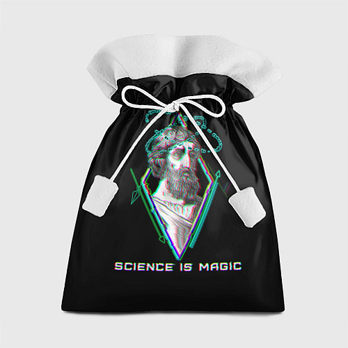 Подарочный мешок Magic is science - Пифагор / 3D-принт – фото 1