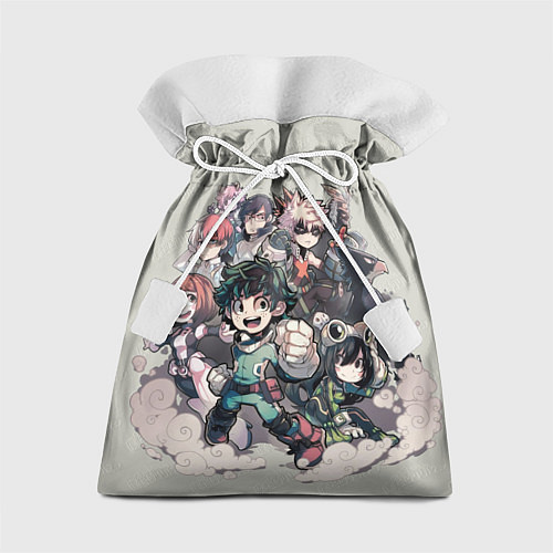 Подарочный мешок MY HERO ACADEMIA веселая команда / 3D-принт – фото 1