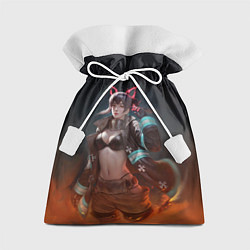 Мешок для подарков Fire Force, цвет: 3D-принт