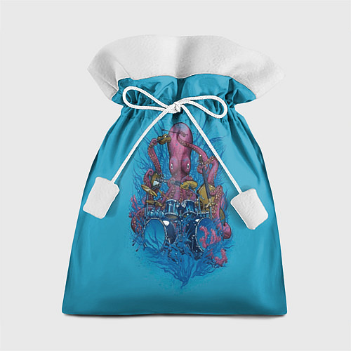 Подарочный мешок Осьминог барабанщик / 3D-принт – фото 1