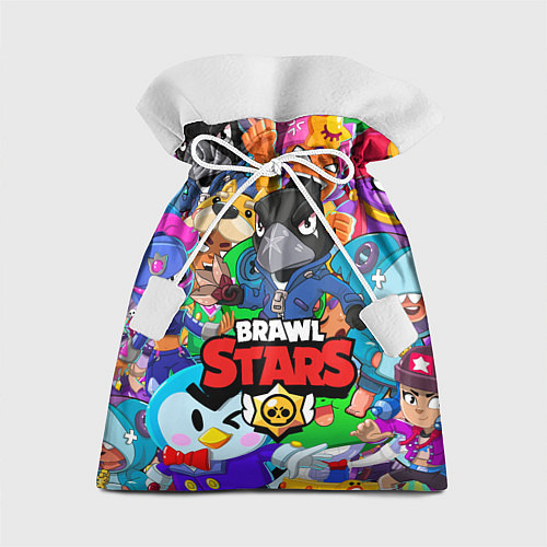 Подарочный мешок BRAWL STARS CROW / 3D-принт – фото 1