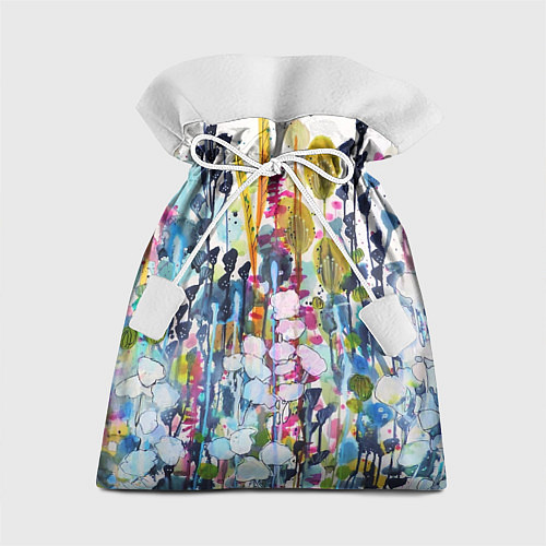 Подарочный мешок Watercolor Flowers / 3D-принт – фото 1