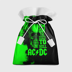 Мешок для подарков I'm on the highway to hell ACDC, цвет: 3D-принт