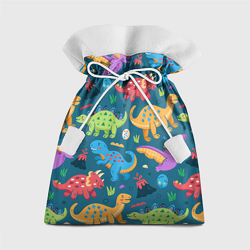 Подарочный мешок Арт с динозаврами / 3D-принт – фото 1