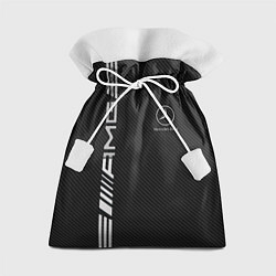 Мешок для подарков Mercedes Carbon, цвет: 3D-принт