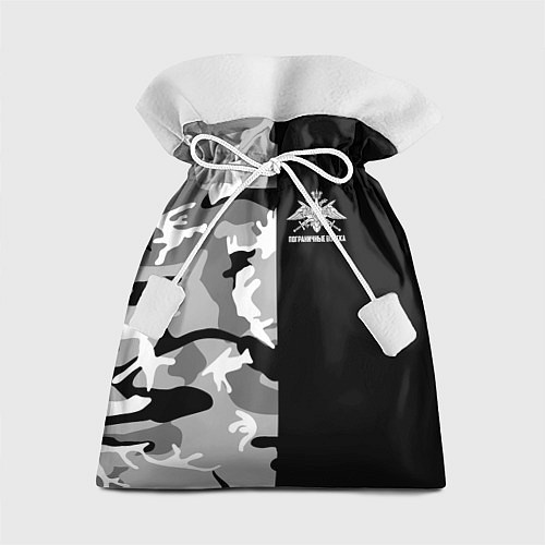 Подарочный мешок Пограничные Войска камуфляж / 3D-принт – фото 1