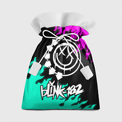 Мешок для подарков Blink-182 5, цвет: 3D-принт