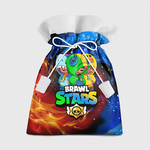 Подарочный мешок BRAWL STARS LEON SKINS / 3D-принт – фото 1