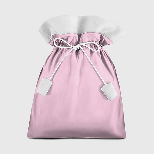 Подарочный мешок Светло-розовый / 3D-принт – фото 1