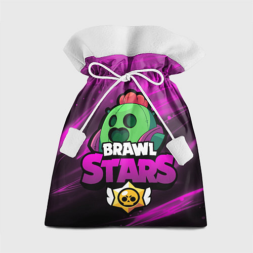 Подарочный мешок СПАЙК BRAWL STARS / 3D-принт – фото 1