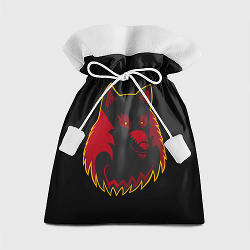 Подарочный мешок Wolf Logo / 3D-принт – фото 1