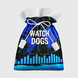 Мешок для подарков Watch Dogs, цвет: 3D-принт