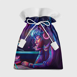 Мешок для подарков ДОМА, цвет: 3D-принт