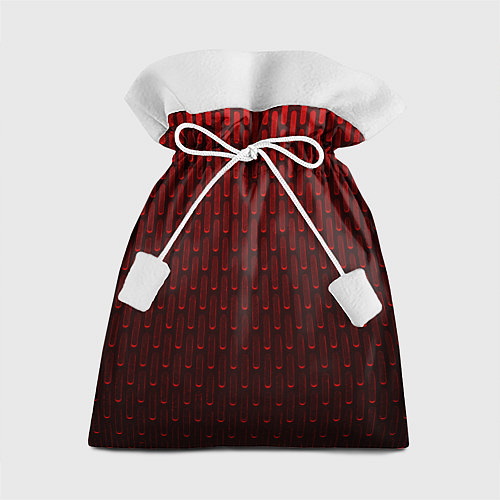 Подарочный мешок Текстура красный градиент / 3D-принт – фото 1