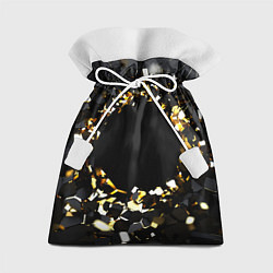 Мешок для подарков Брызги стекла, цвет: 3D-принт