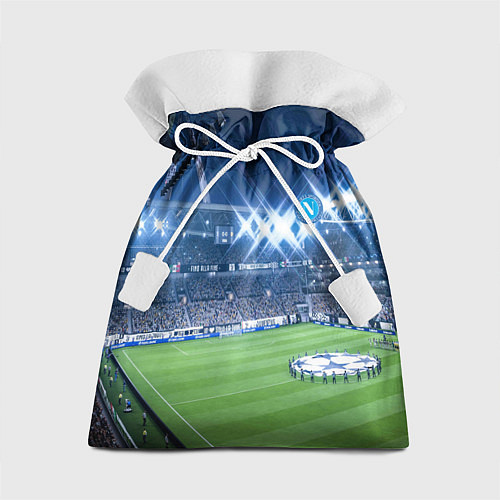 Подарочный мешок FC NAPOLI / 3D-принт – фото 1