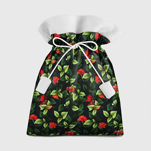 Подарочный мешок Цветочный сад / 3D-принт – фото 1