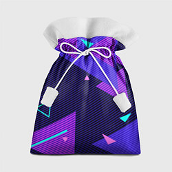 Мешок для подарков ГЕОМЕТРИЯ, цвет: 3D-принт