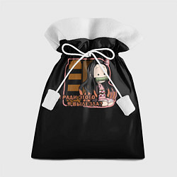 Мешок для подарков Корзинная девочка, цвет: 3D-принт