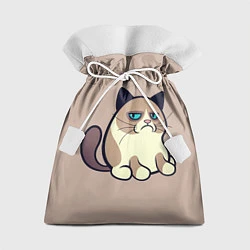 Мешок для подарков Великий Grumpy Cat, цвет: 3D-принт