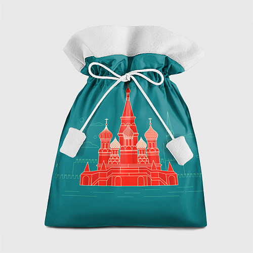 Подарочный мешок Москва / 3D-принт – фото 1