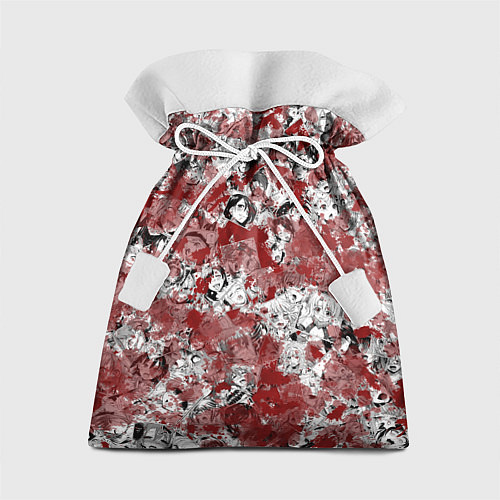 Подарочный мешок Кровавый ахегао / 3D-принт – фото 1
